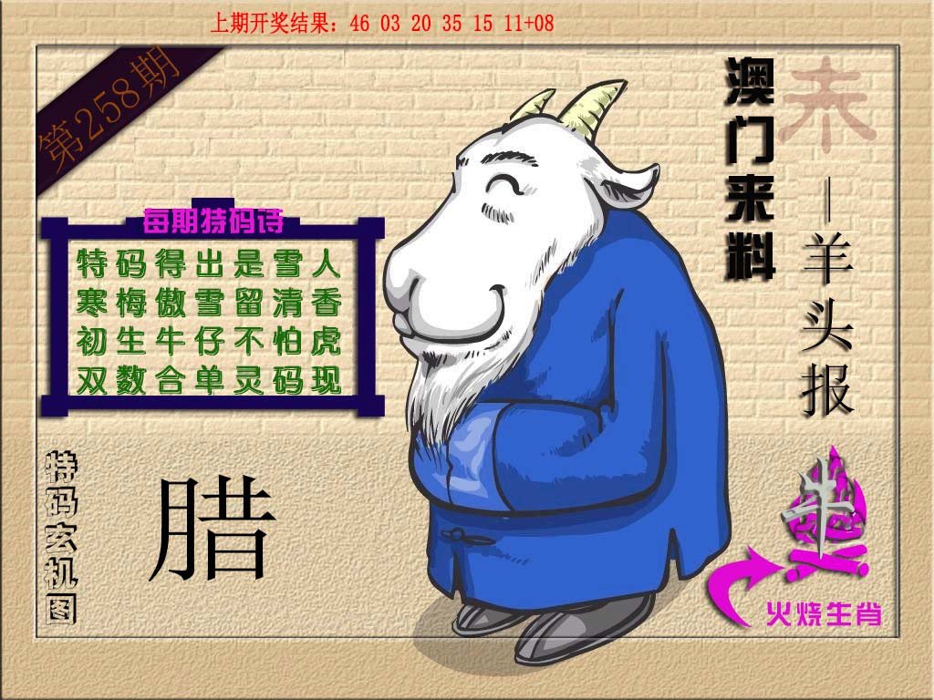 2024258期(来料)羊报