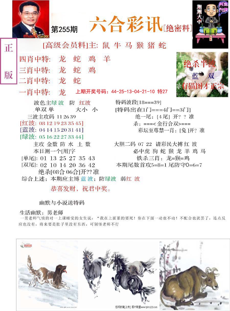 2024255期六合彩讯-2