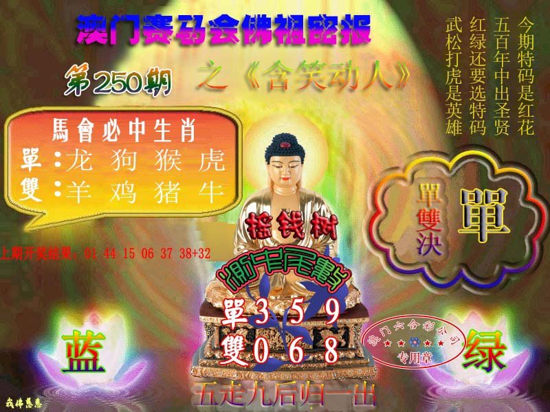 2024250期佛主密报-莲花双宝