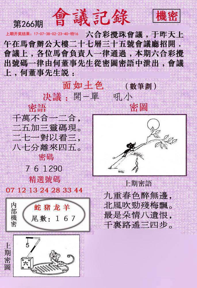 2024266期会议记录