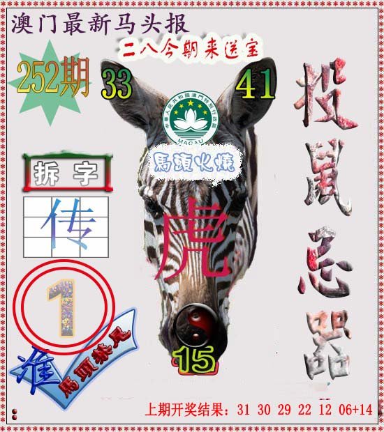 2024252期马头报