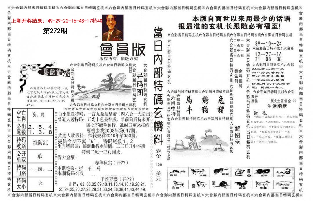 2024272期当日特码玄机报