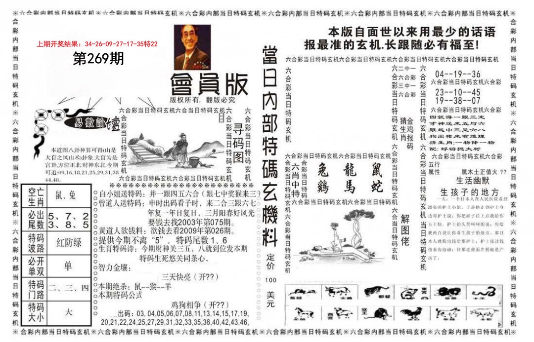 2024269期当日特码玄机报
