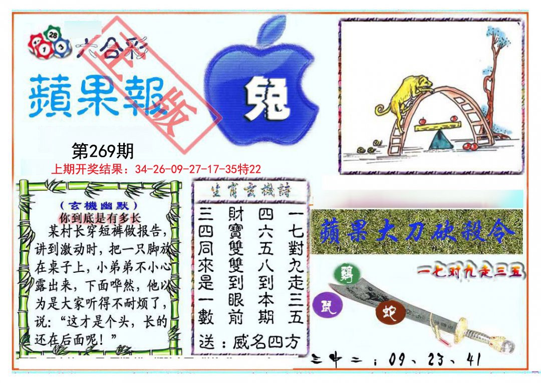 2024269期频果报