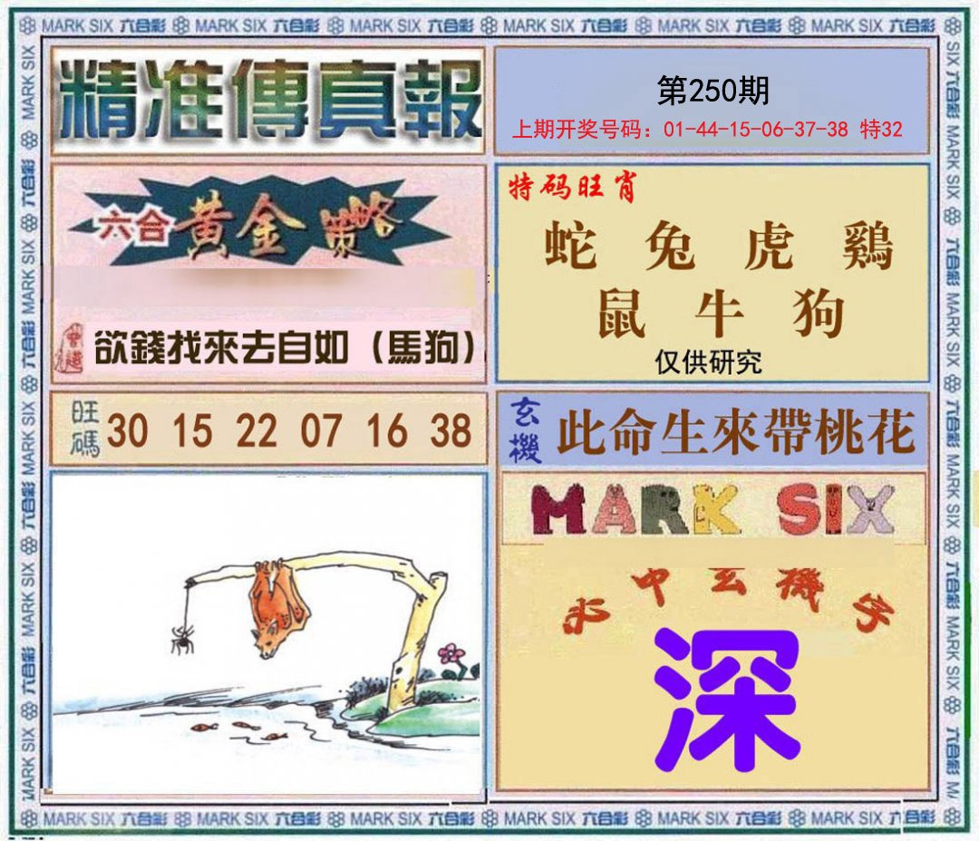 2024250期精准<傳真報>