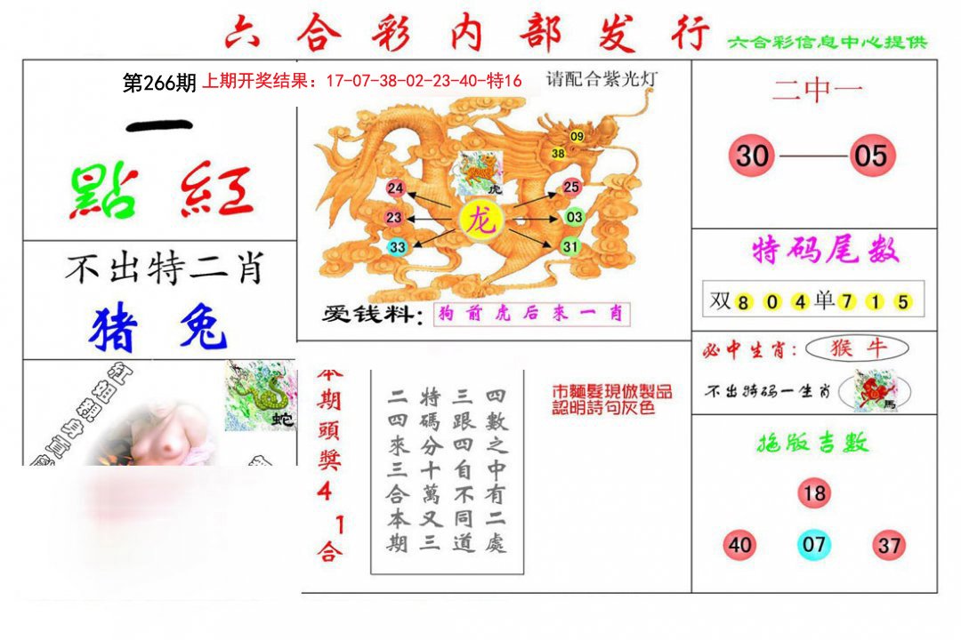 2024266期一点红