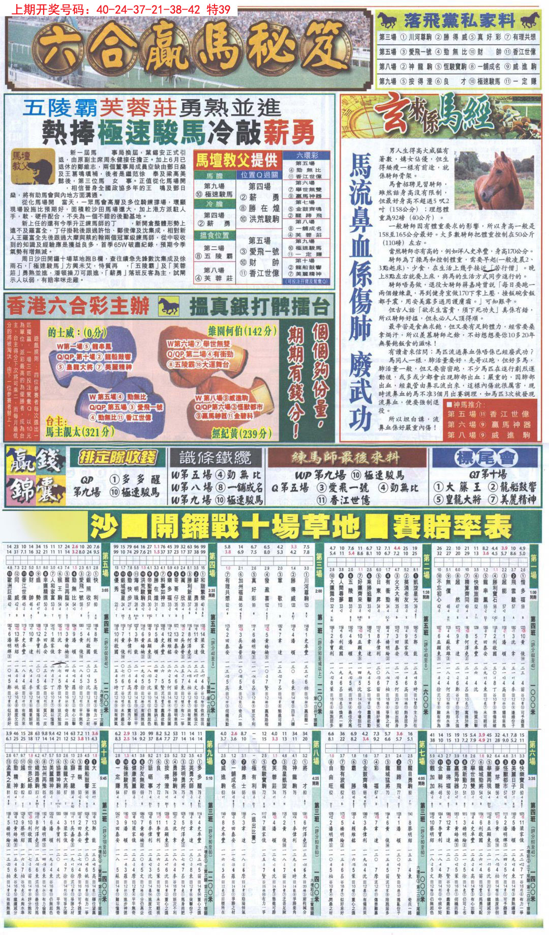 2024257期新报跑狗B