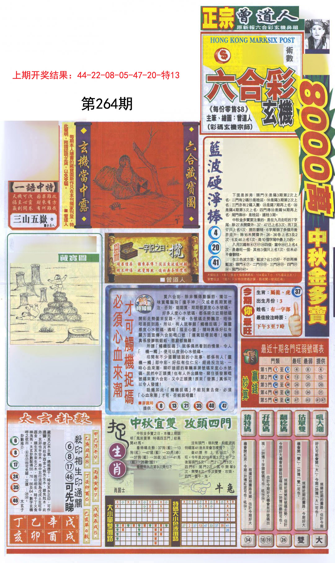 2024264期新报跑狗A