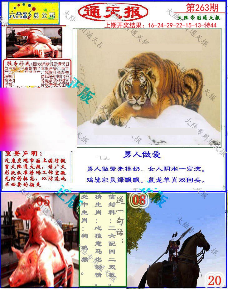 2024263期大陆通天报