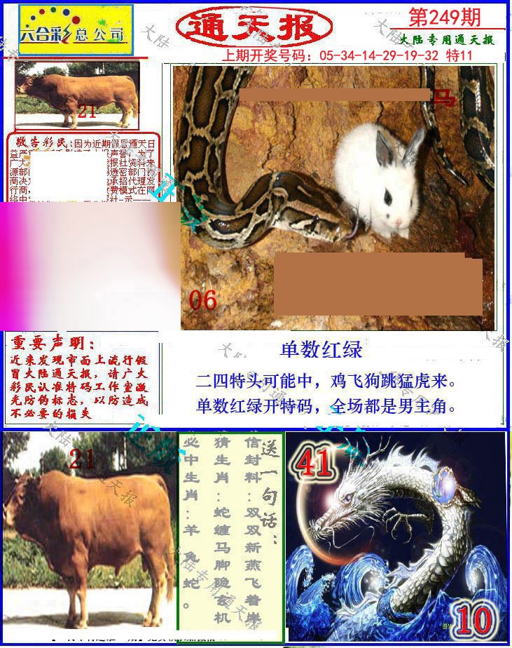2024249期大陆通天报