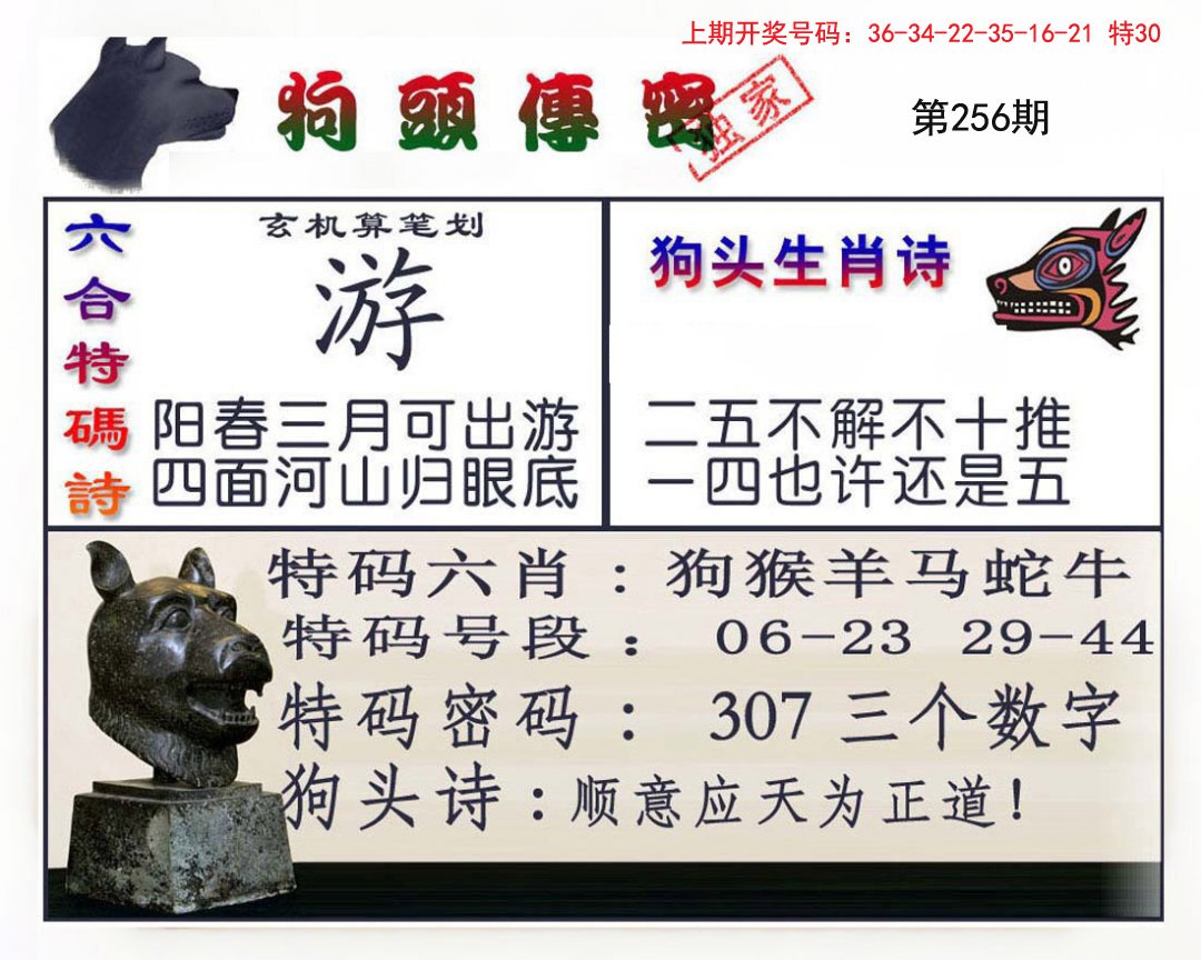 2024256期狗头传密
