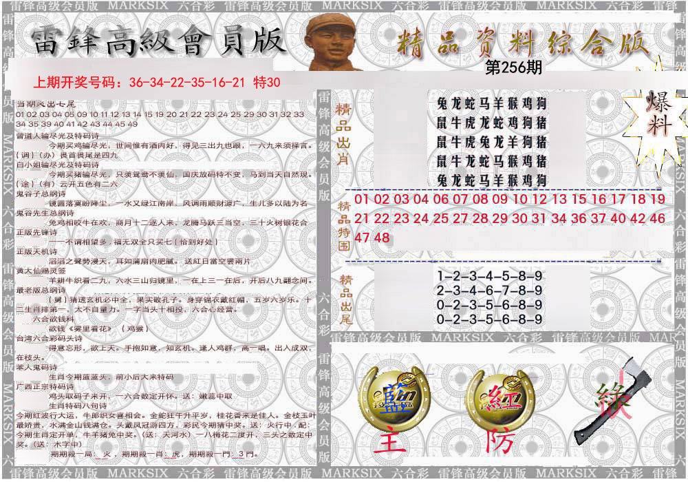 2024256期雷锋资料综合版