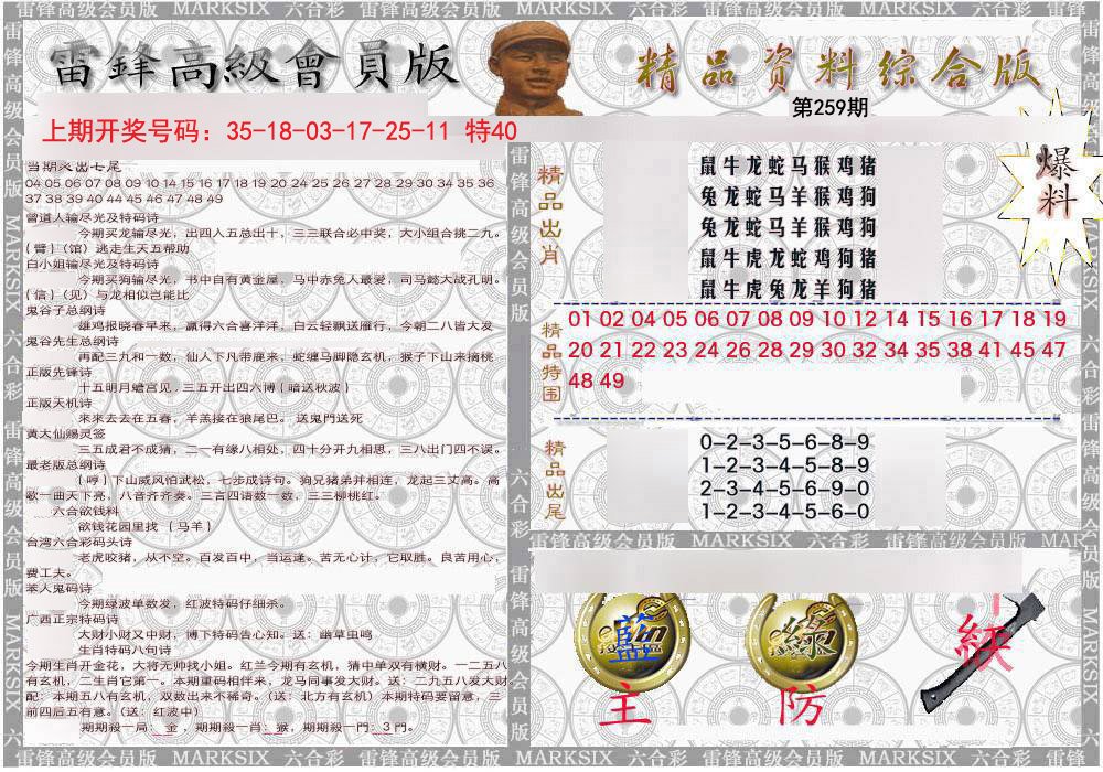 2024259期雷锋资料综合版