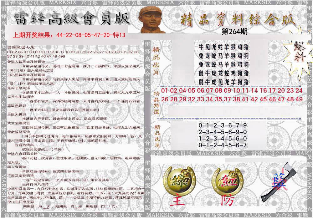 2024264期雷锋资料综合版