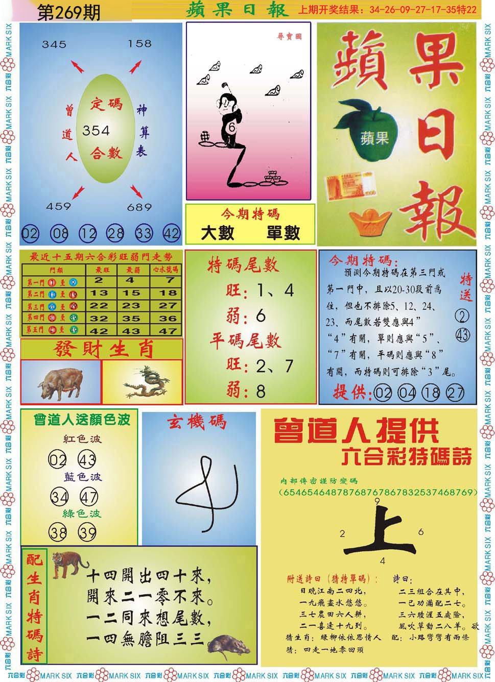 2024269期青苹果日报