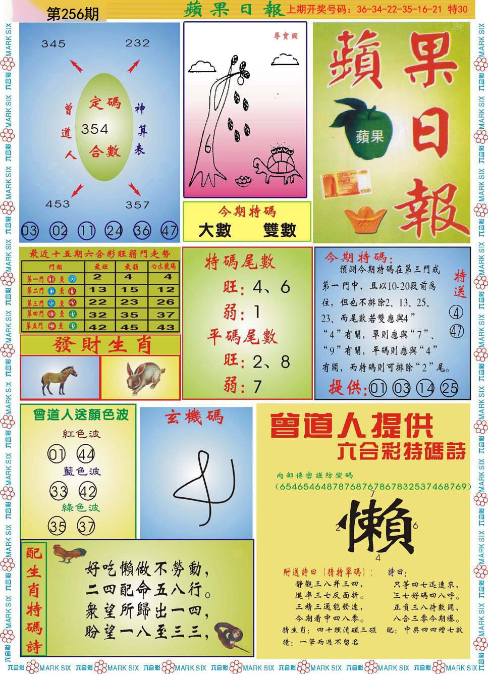 2024256期青苹果日报