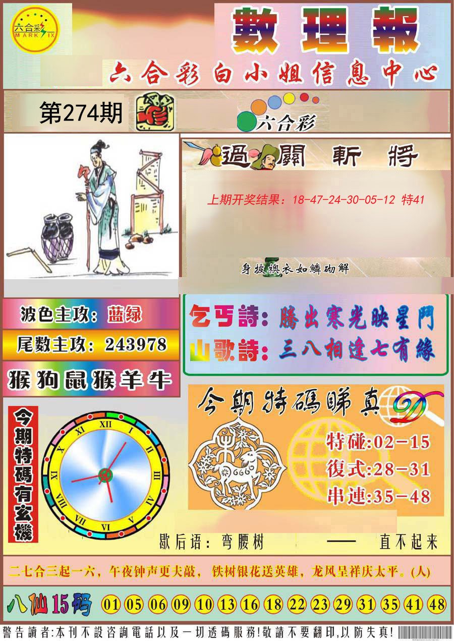 2024274期九龙数理报