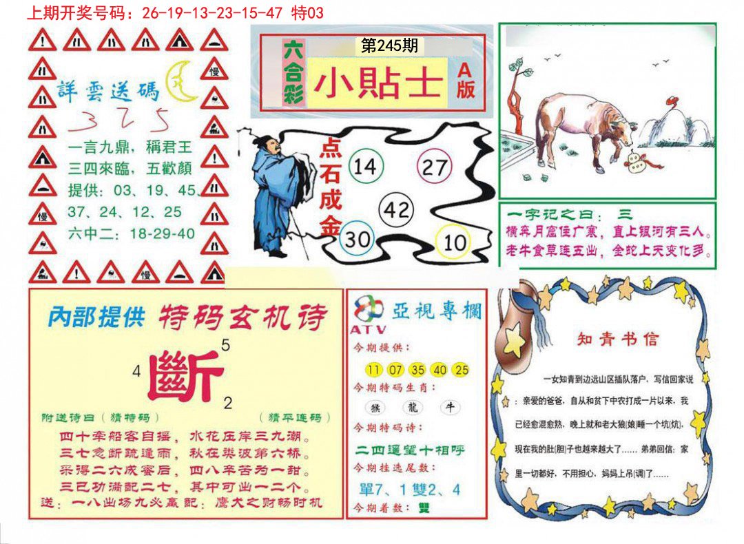2024245期小贴士A