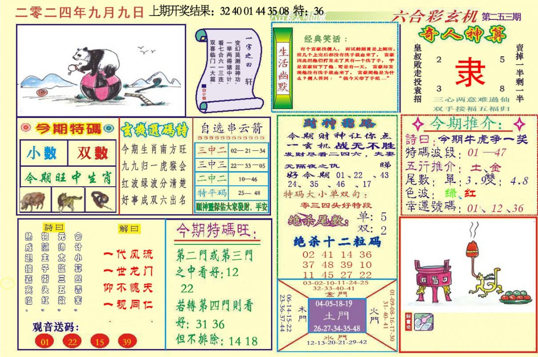 2024253期六合玄机