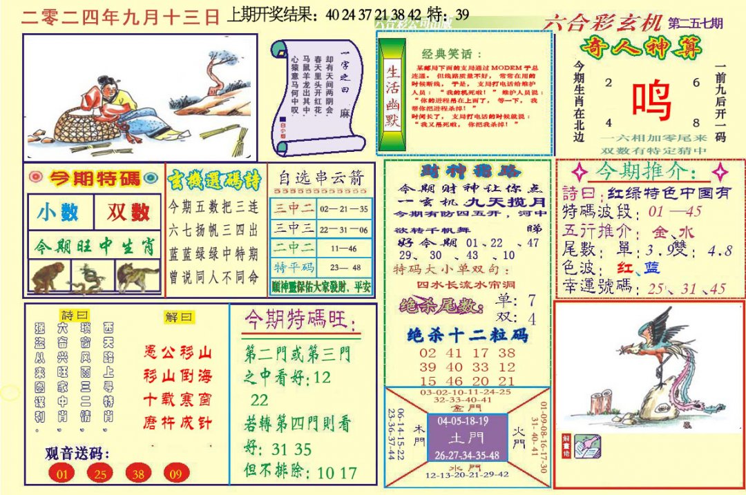 2024257期六合玄机
