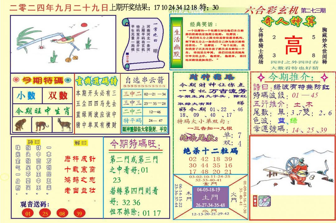 2024273期六合玄机