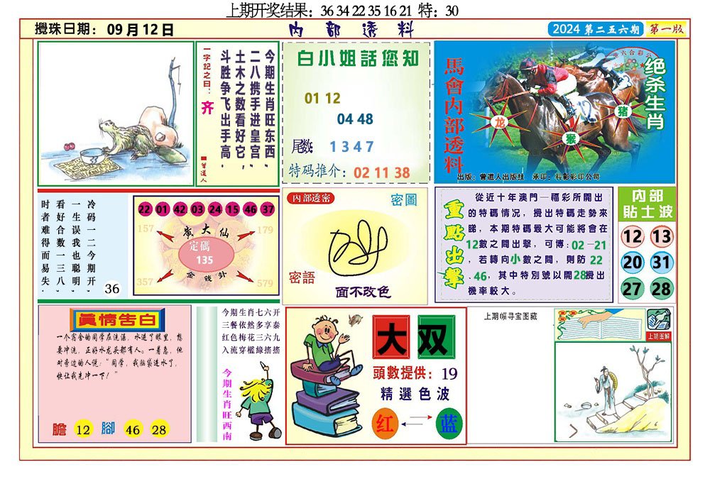 2024256期内部透料A
