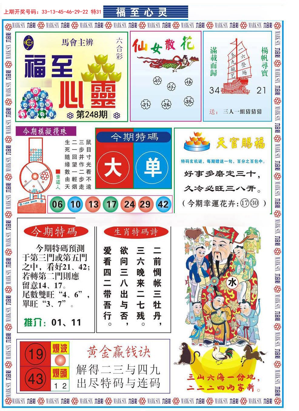2024248期福至心灵