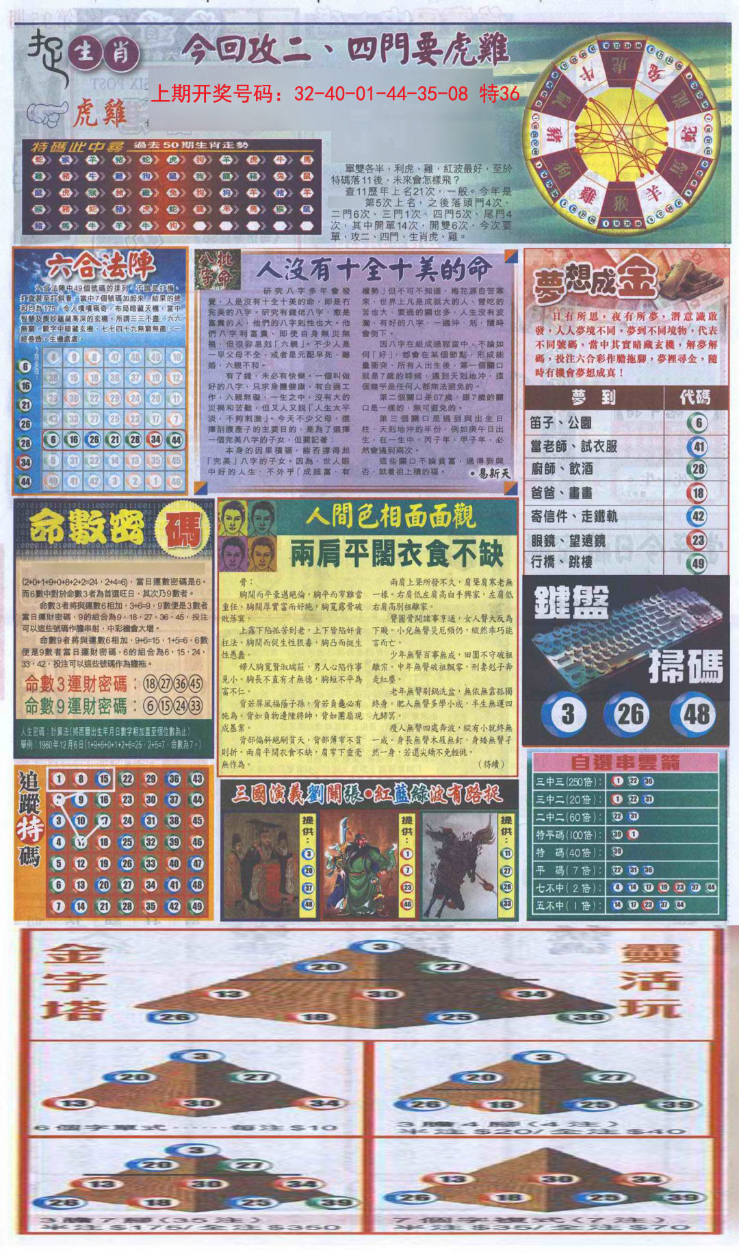 2024253期新报跑狗-2(背面)