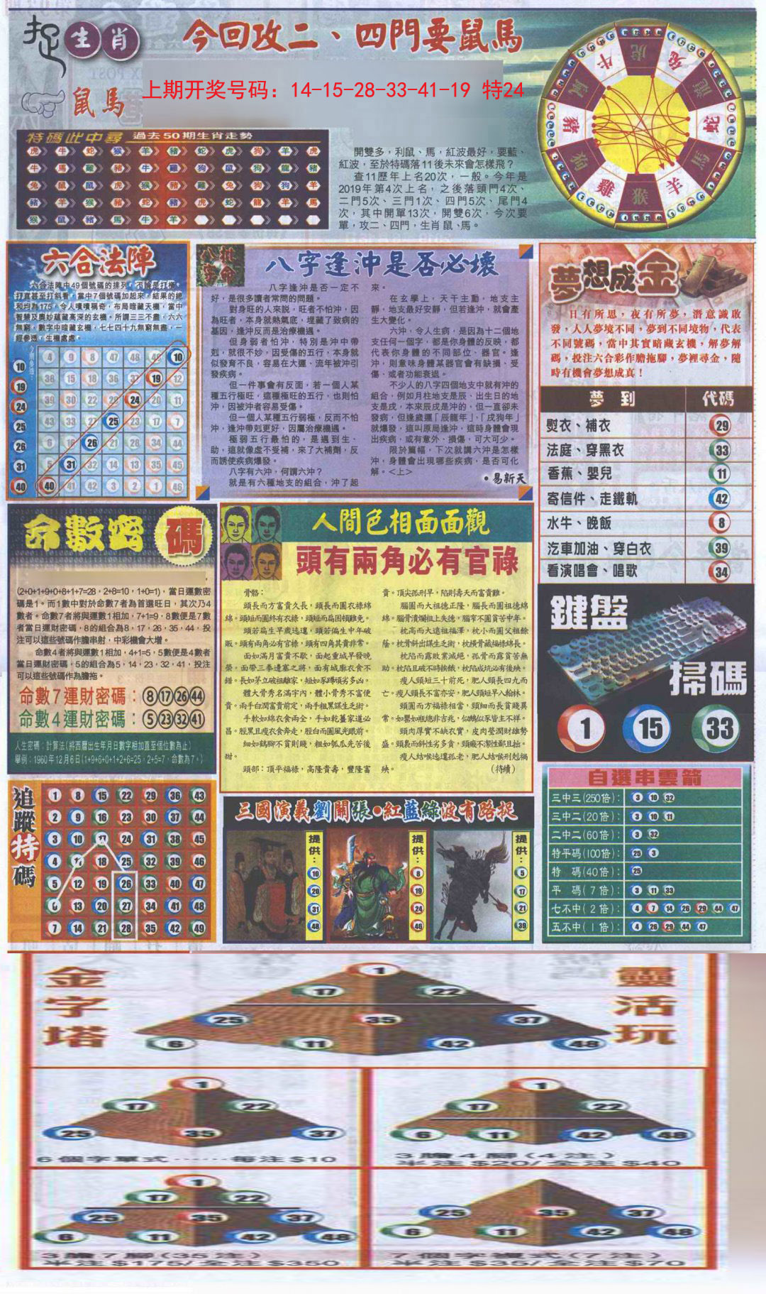 2024251期新报跑狗-2(背面)