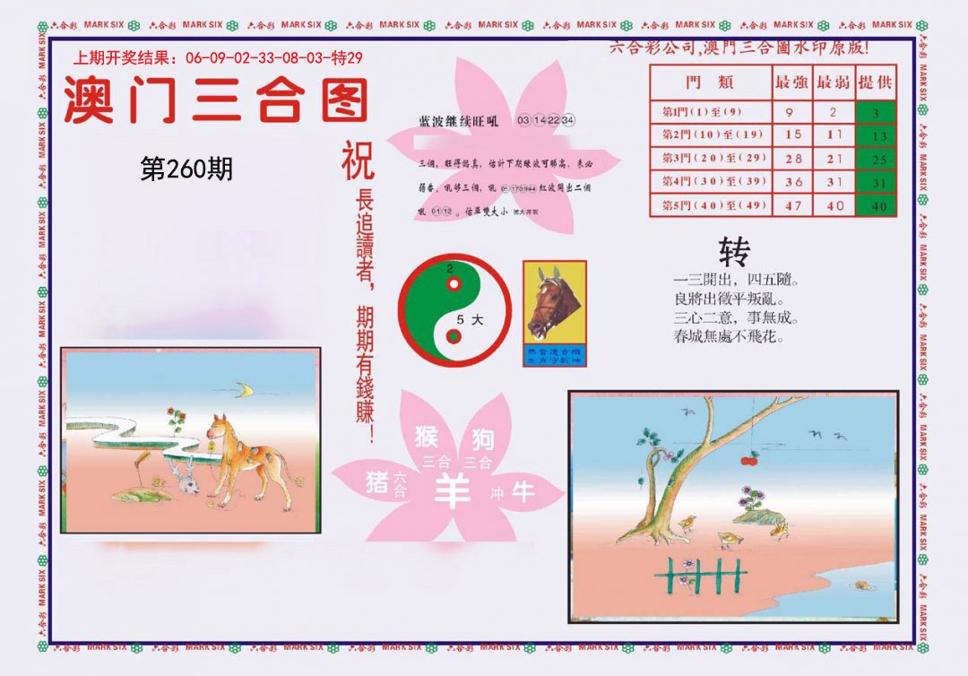 2024260期4-澳门三合