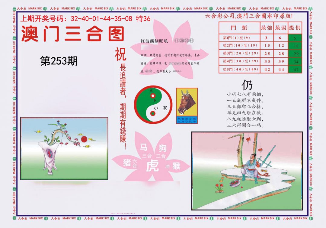 2024253期4-澳门三合