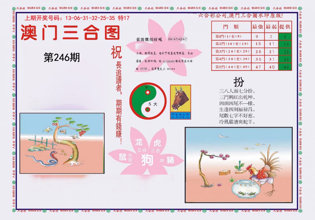 2024246期4-澳门三合