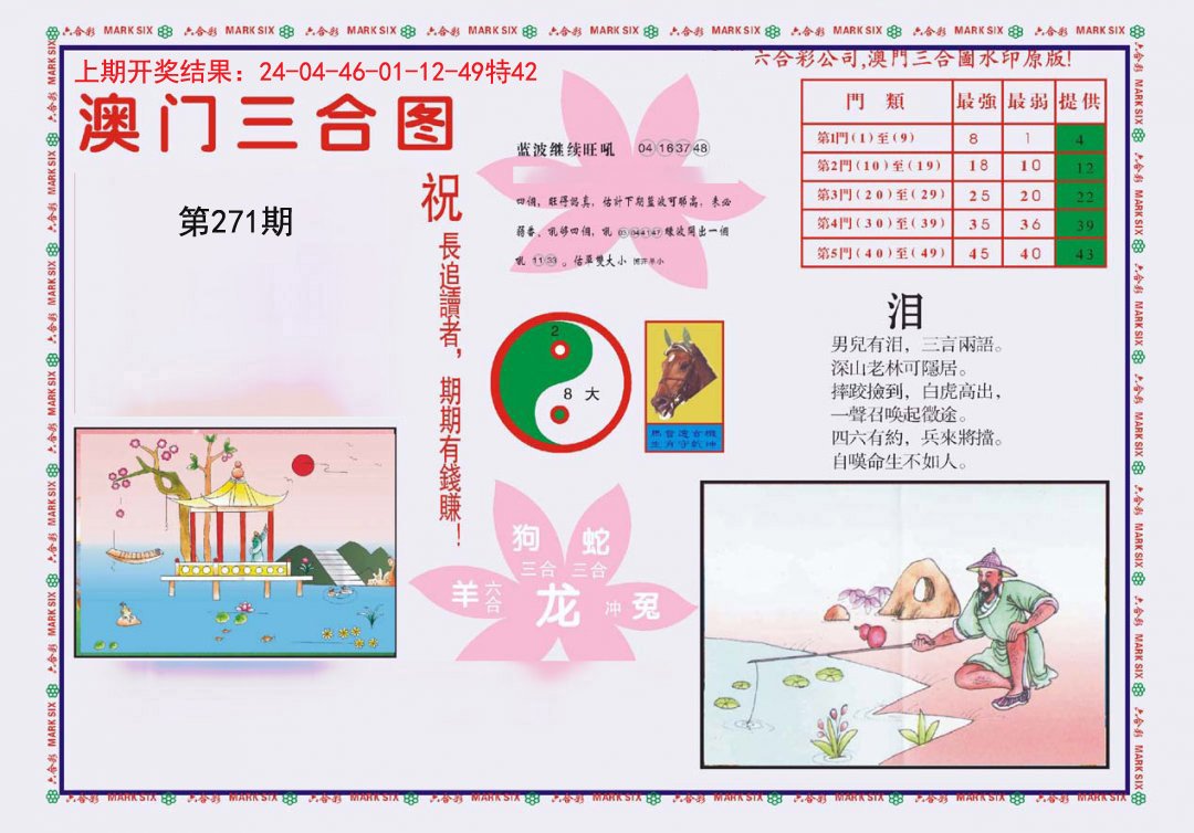 2024271期4-澳门三合