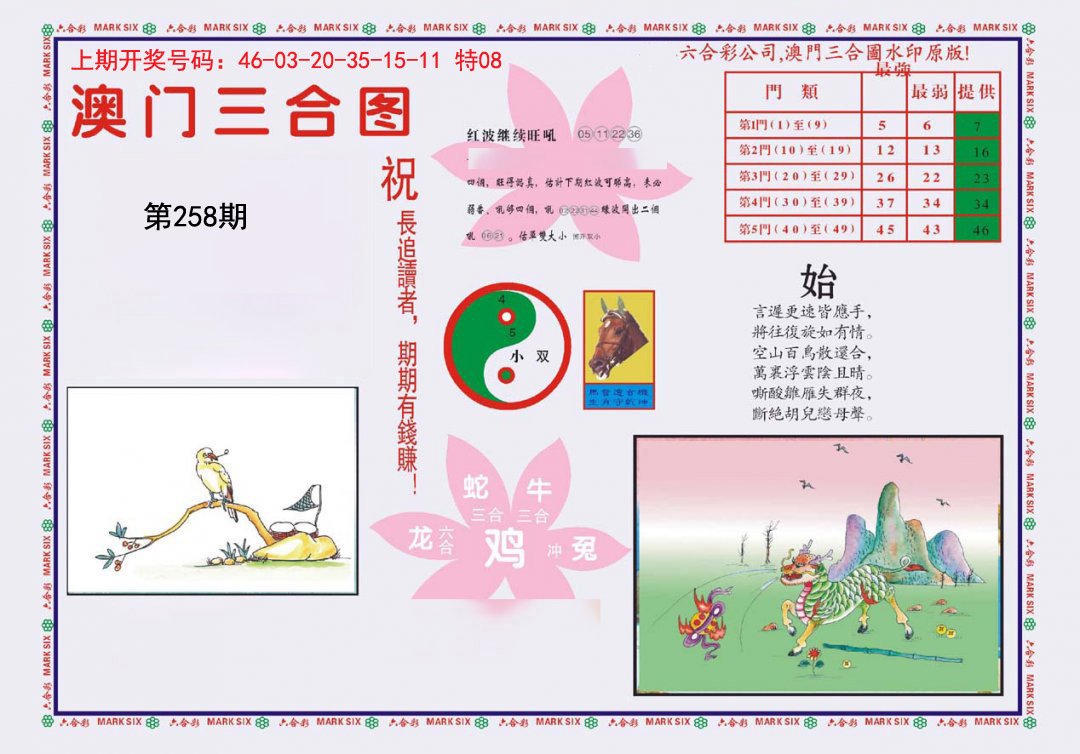 2024258期4-澳门三合
