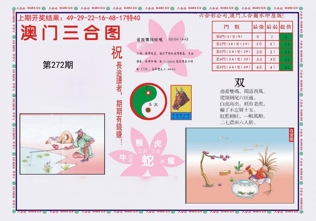 2024272期4-澳门三合
