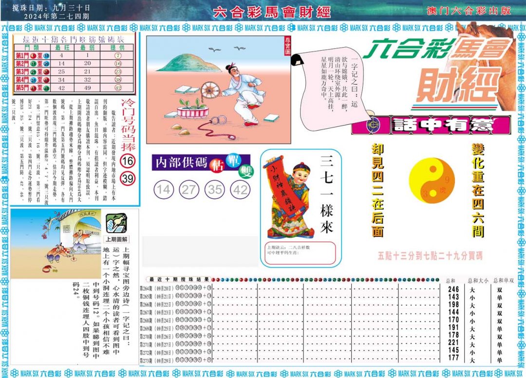 2024274期马会财经A