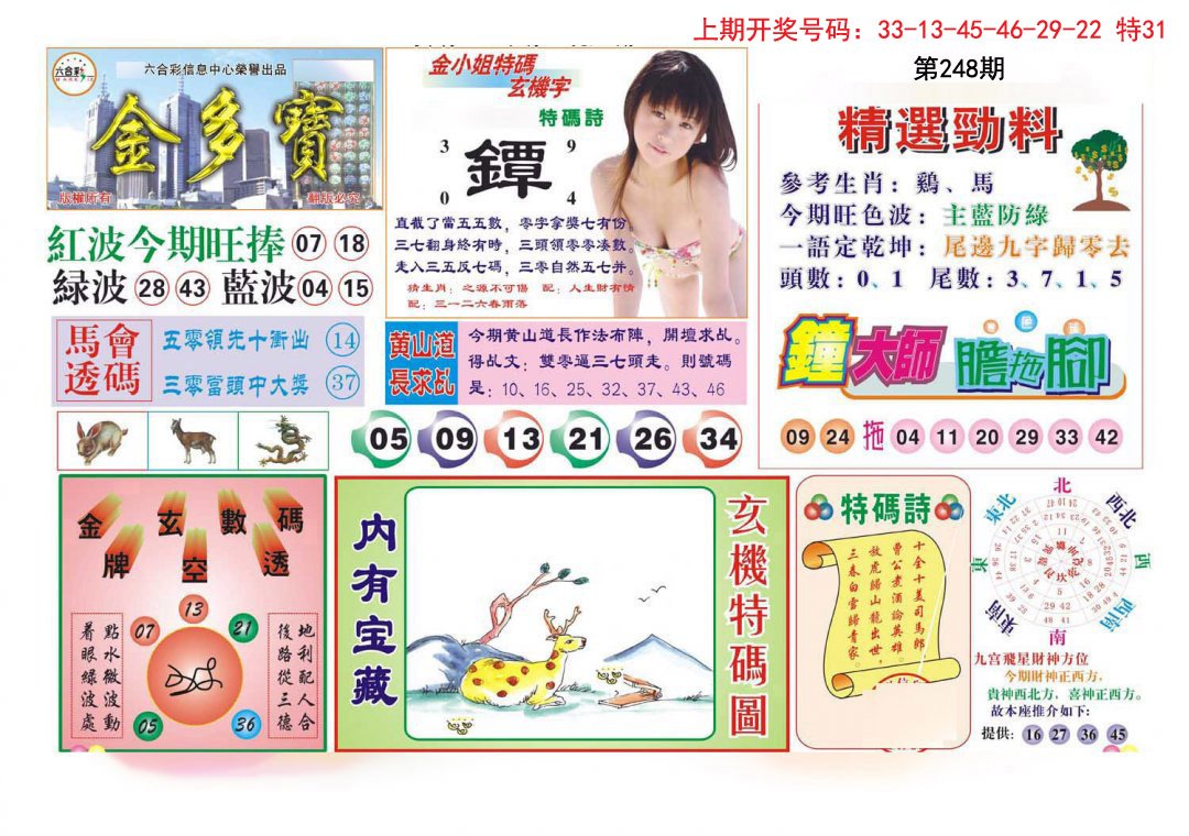 2024248期金多宝