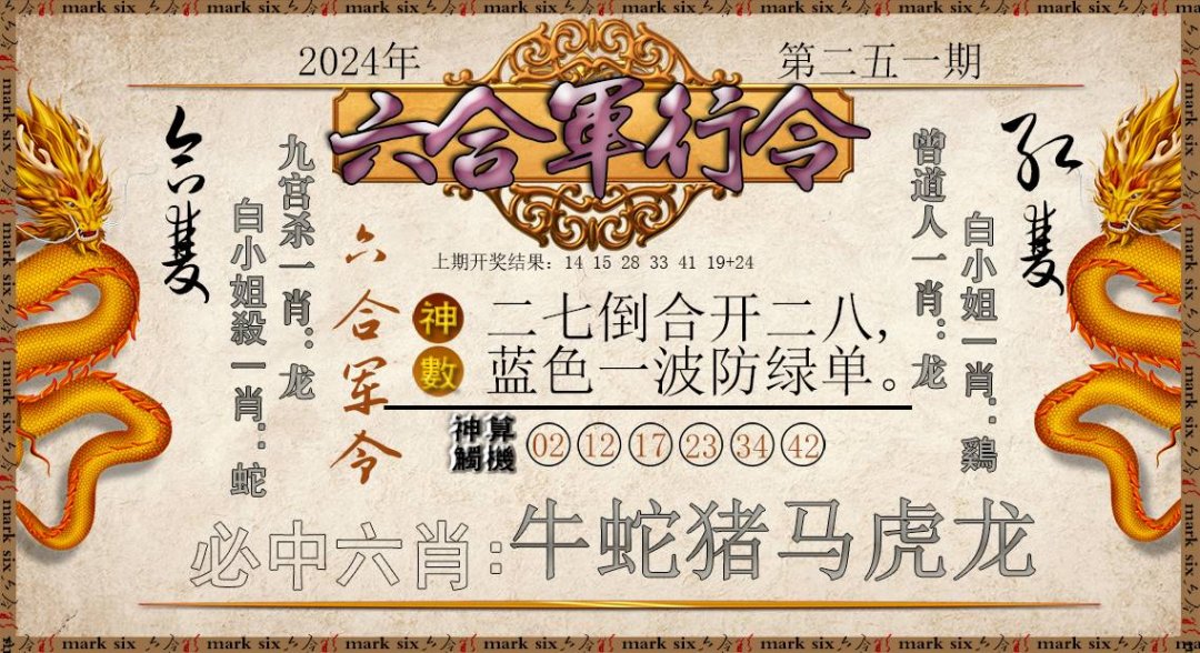 2024251期六合军行令