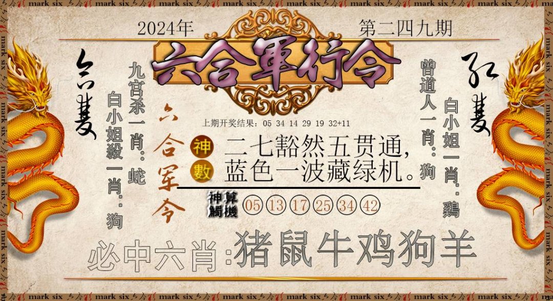 2024249期六合军行令
