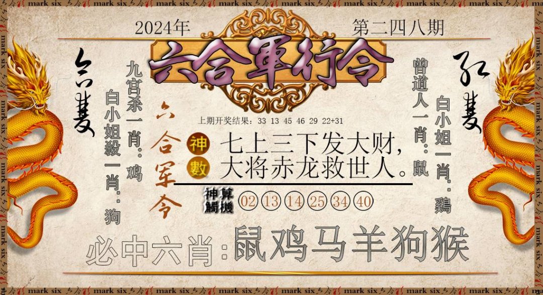 2024248期六合军行令