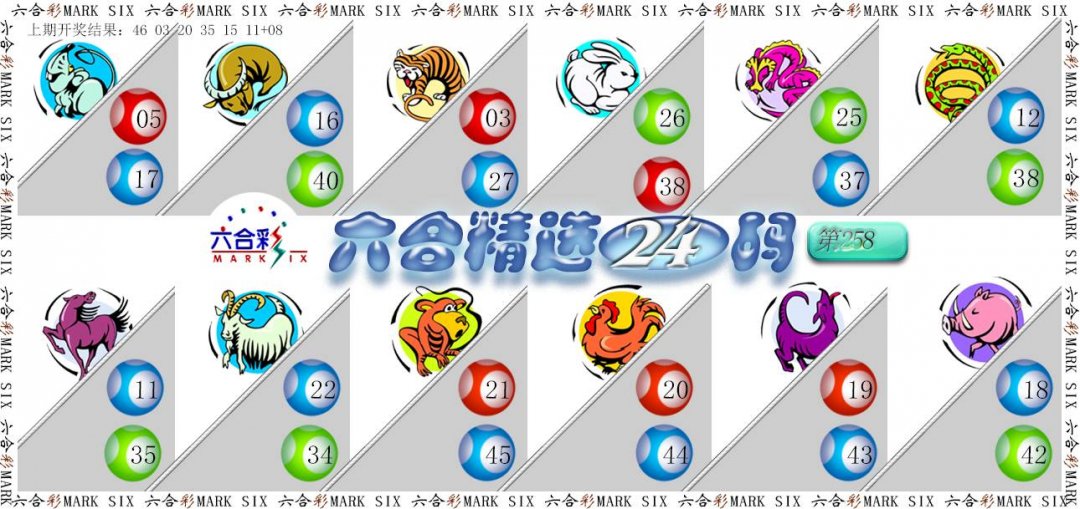 2024258期六合精选24码