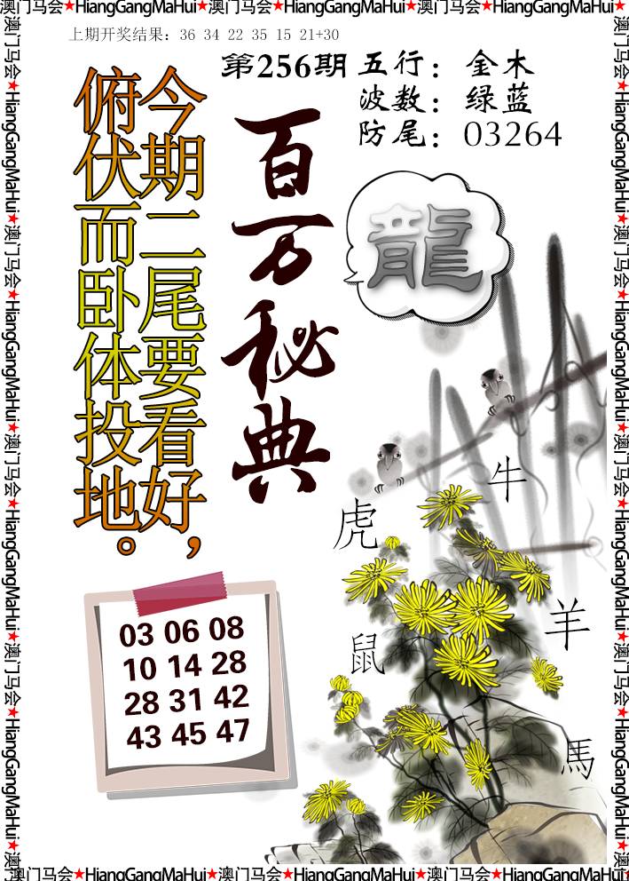 2024256期百万秘典