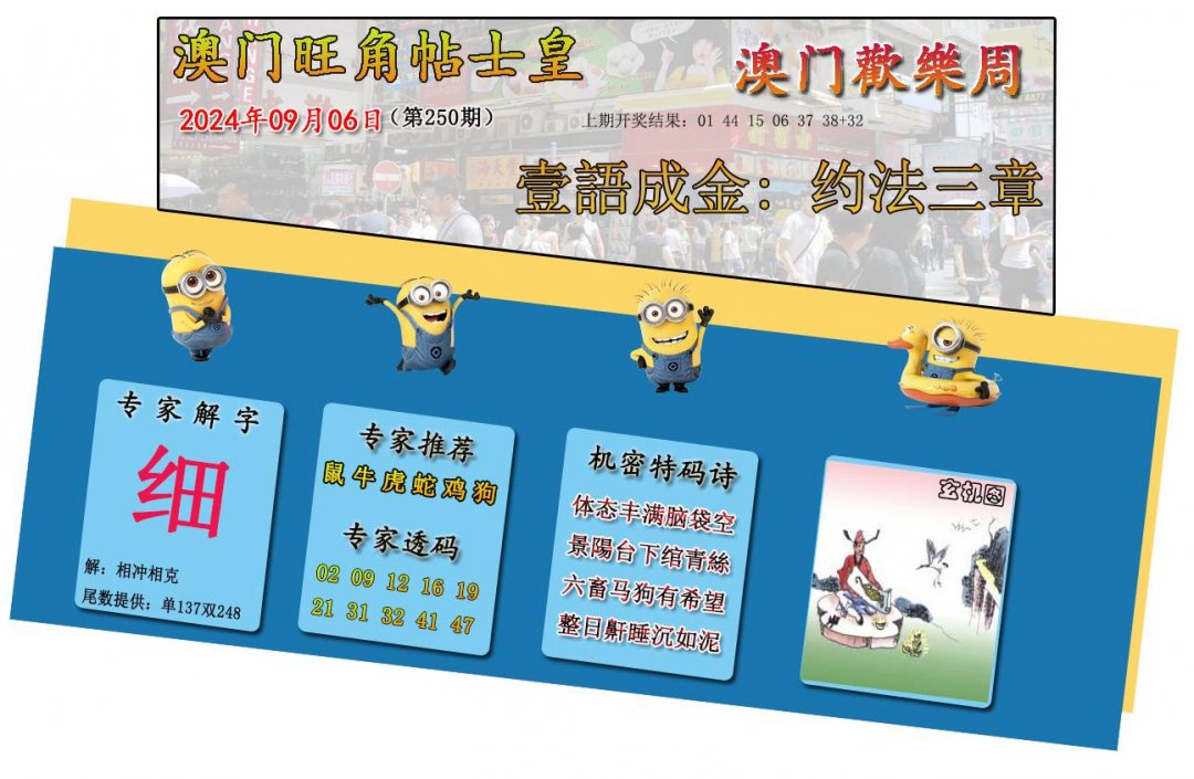 2024250期旺角贴士皇