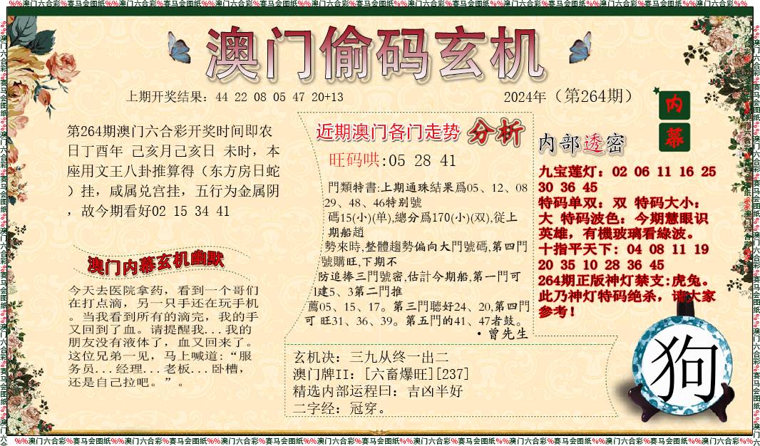 2024264期偷码玄机