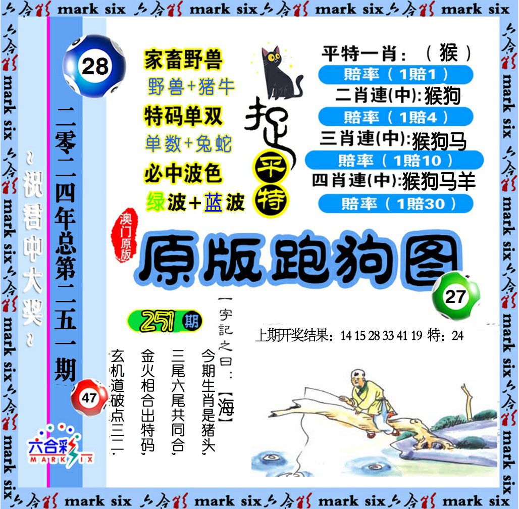 2024251期原版跑狗图