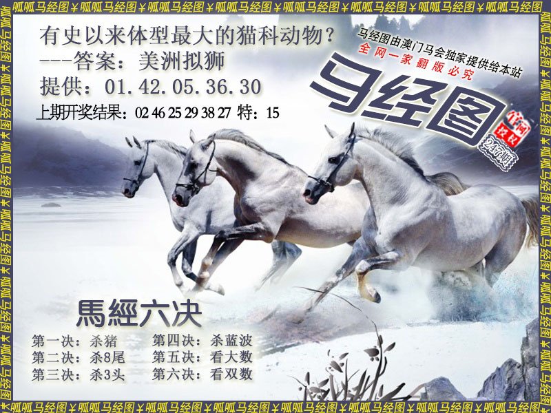 2024247期马经7