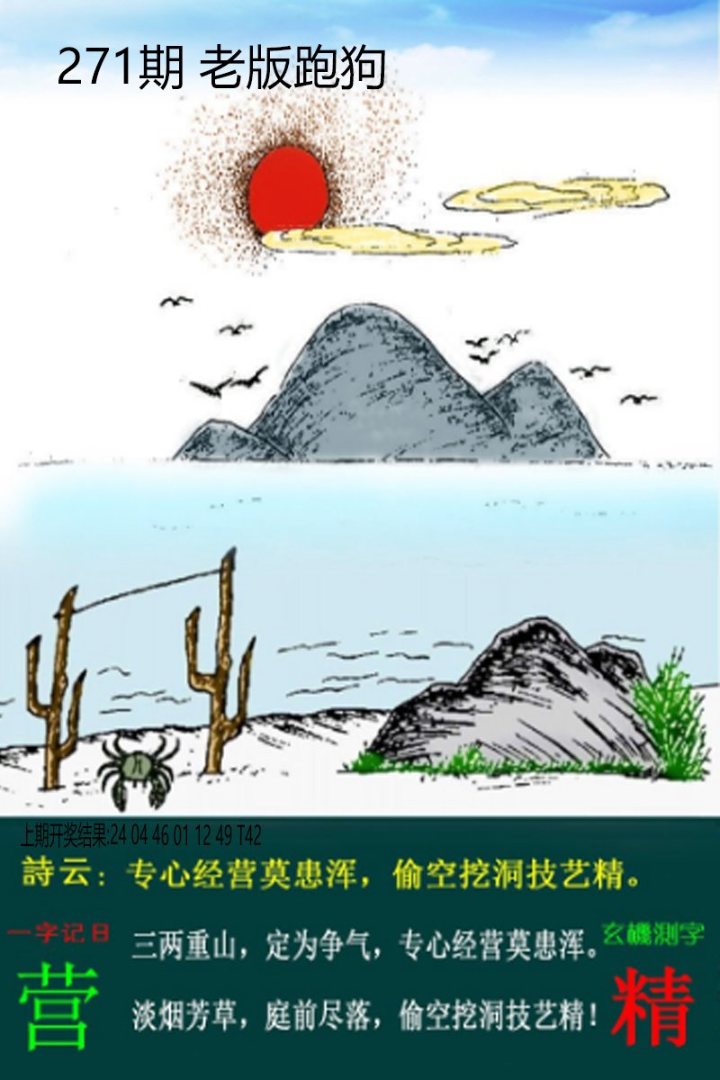 2024271期老板跑狗