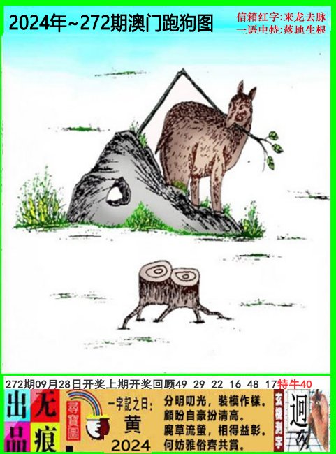 2024272期澳门跑狗无痕版
