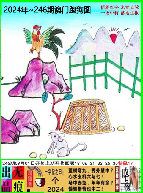 2024246期澳门跑狗无痕版
