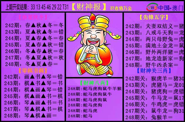 2024248期紫财神